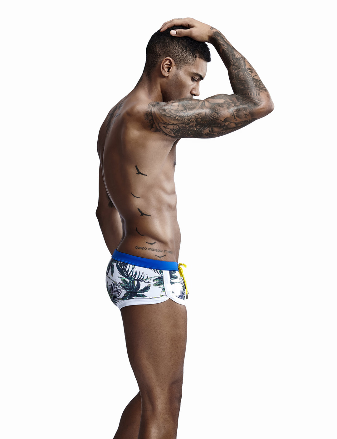 Bañador Blanco Short  Hombre SEOBEAN 