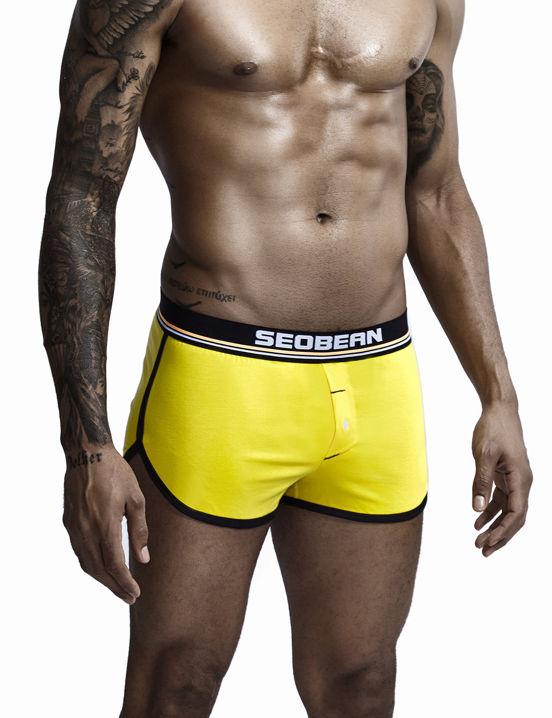 Boxer Amarillo Hombre SEOBEAN