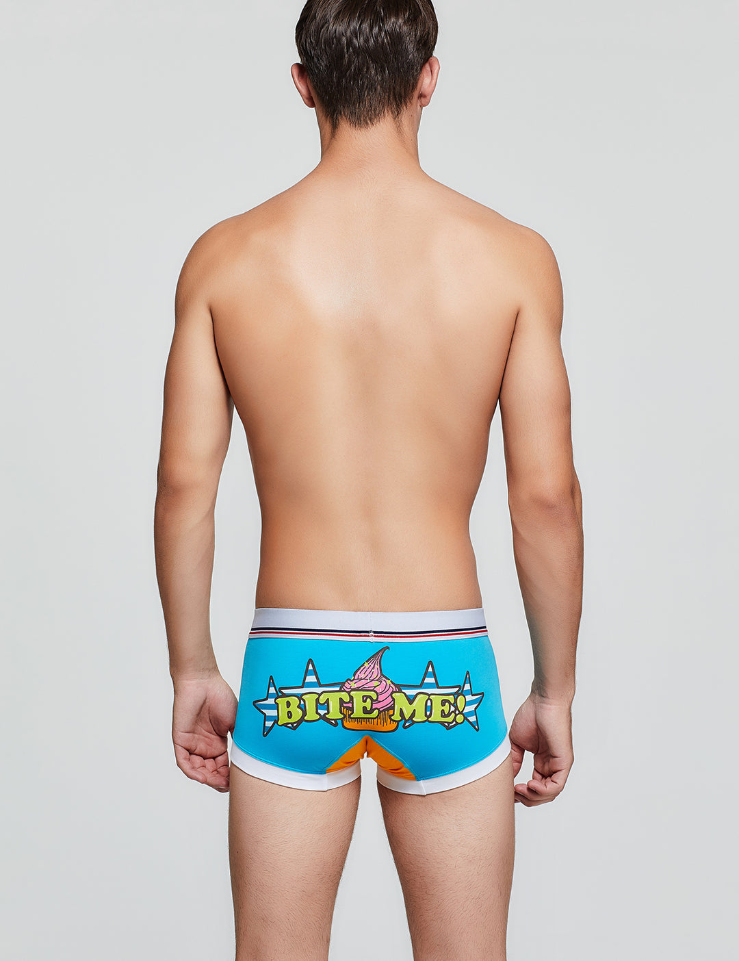 Boxer Azul Hombre SEOBEAN