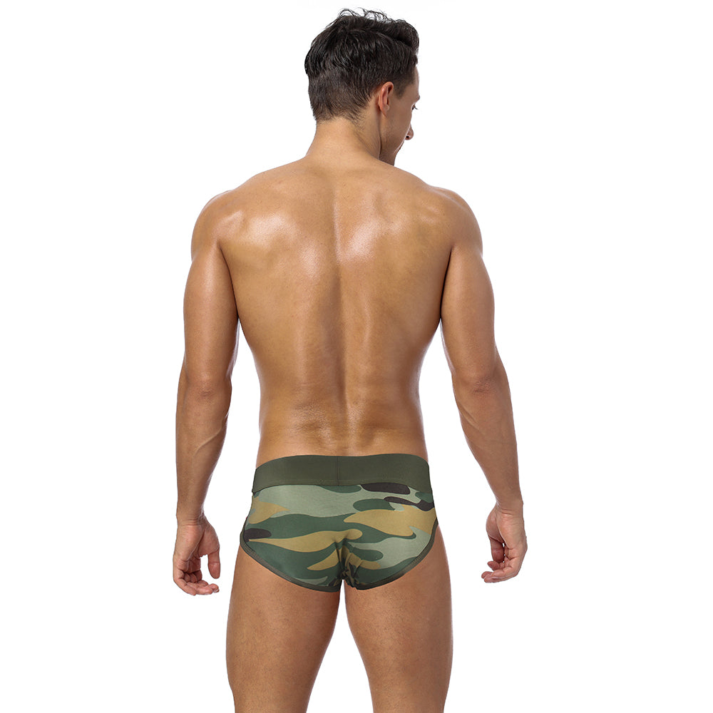 Calzoncillo Verde Homme Camuflaje BS