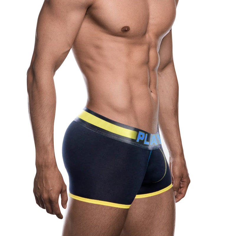 Boxer Noir/Jaune Homme PLAYPUMP