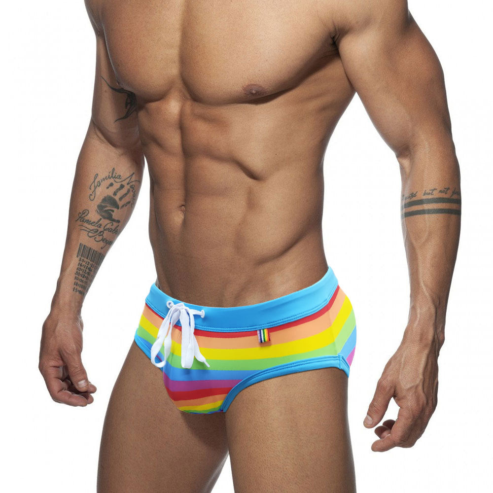 Maillot de Bain Multi Couleur Homme UXH Rainbow