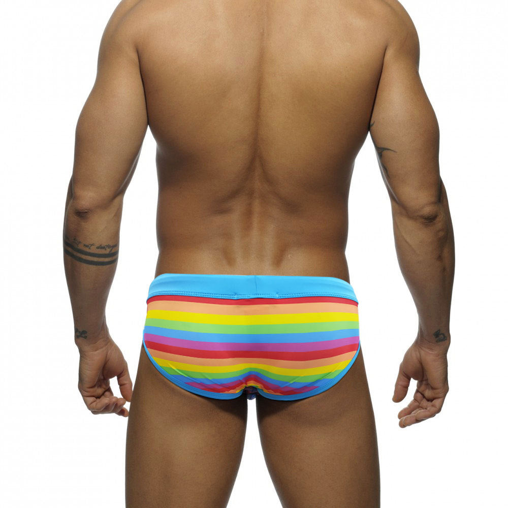 Cueca de Banho Multicolorido Homem UXH Arco-Iris