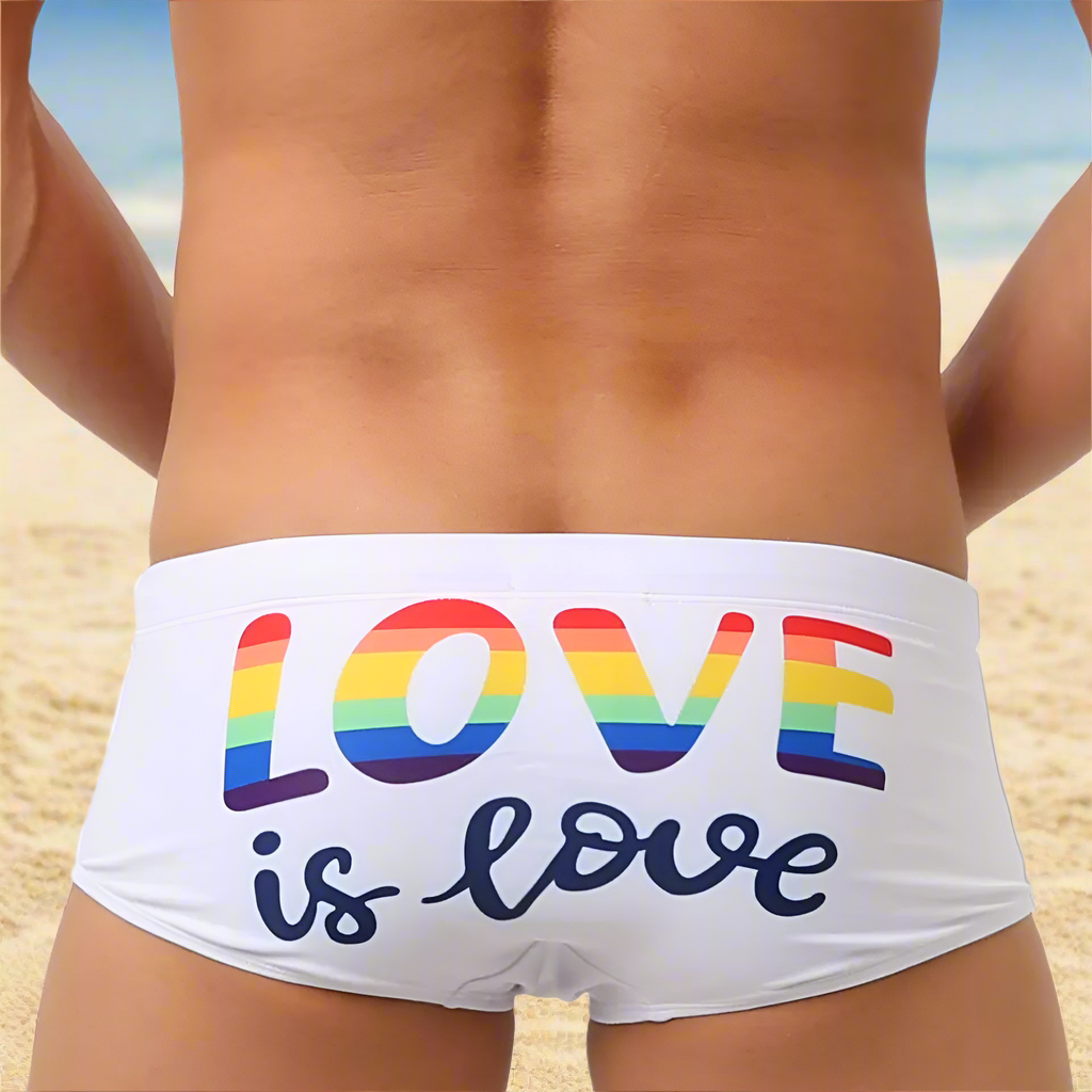  Men's Swimwear Short UXH Rainbow